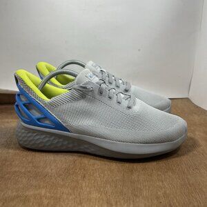 Kizik Athens Men Size 9 Wide Grey Hands Free Slip On Sneaker Shoes